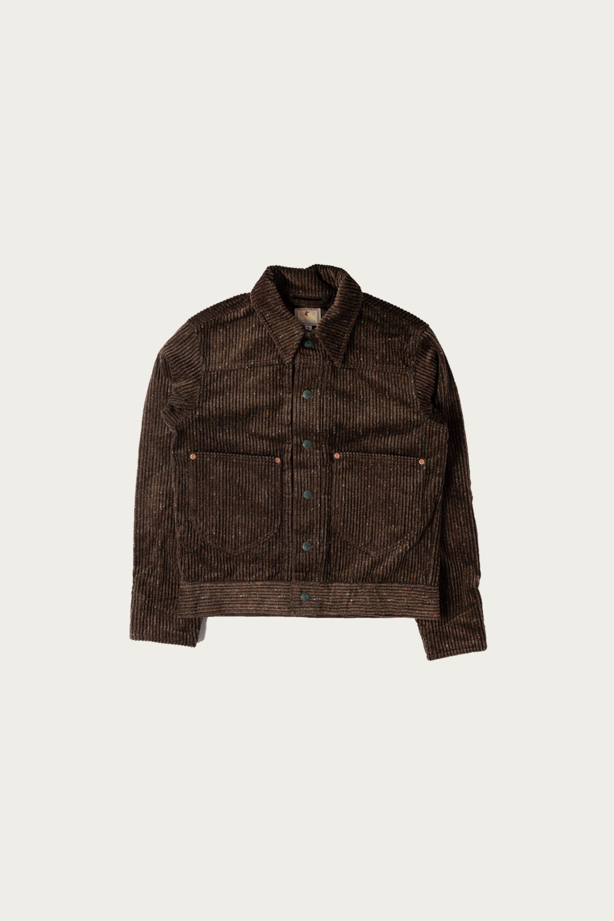 Wythe - Donegal Corduroy Ranch Jacket - Rustic Brown - Canoe Club