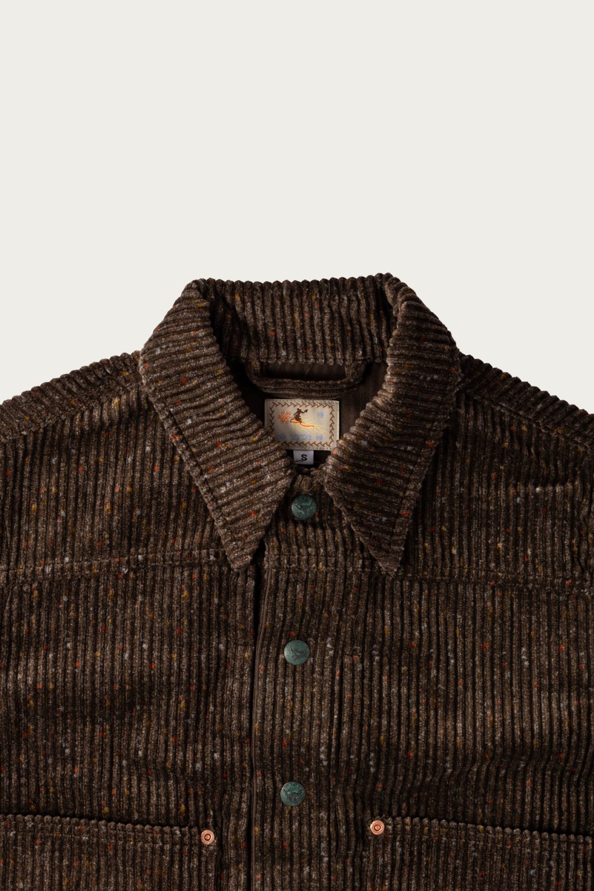 Wythe - Donegal Corduroy Ranch Jacket - Rustic Brown - Canoe Club