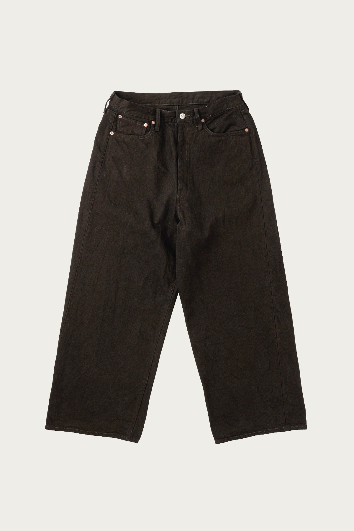 Yoko Sakamoto - 5 Pocket Baggy Pants - Kakishibu - Canoe Club