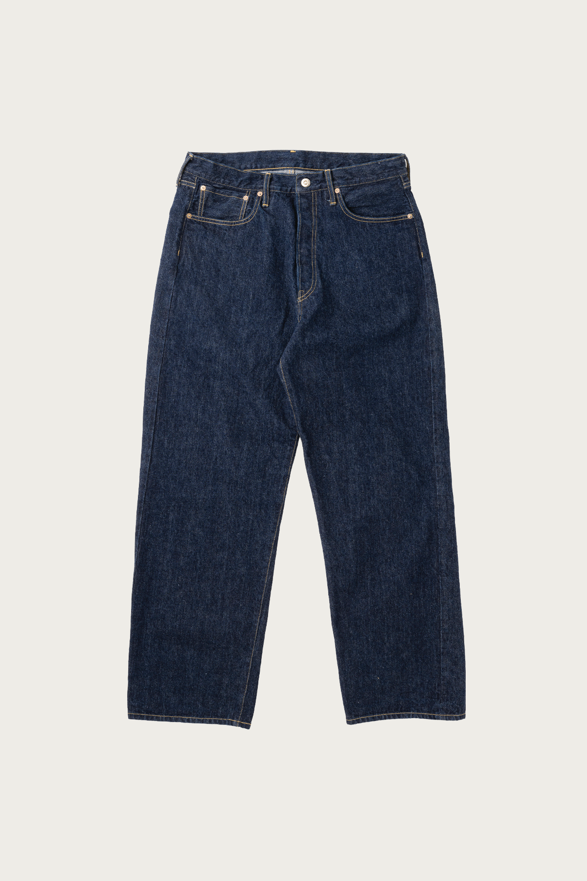 Yoko Sakamoto - 5 Pocket Straight Pants - Indigo OW - Canoe Club
