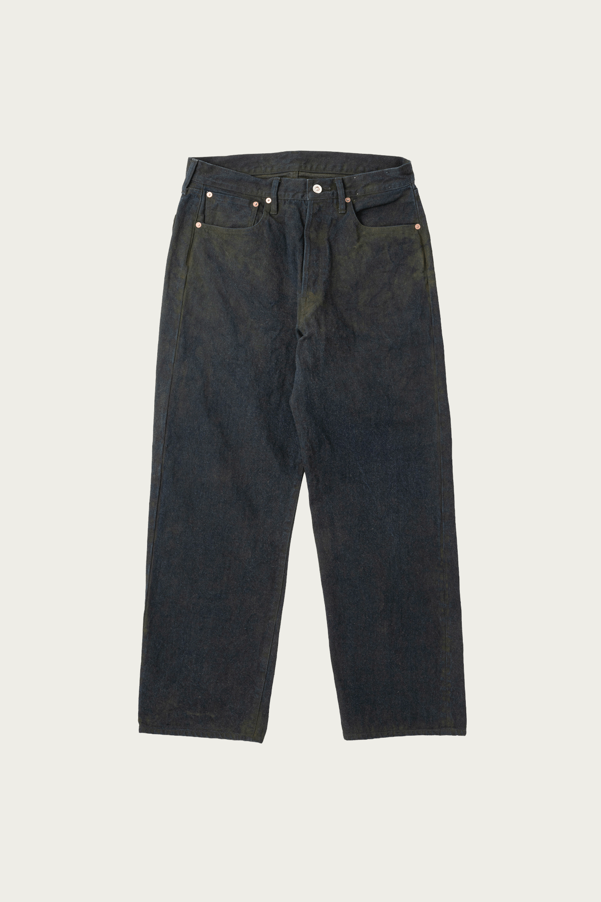 Yoko Sakamoto - 5 Pocket Straight Pants - Yellow Ochre - Canoe Club