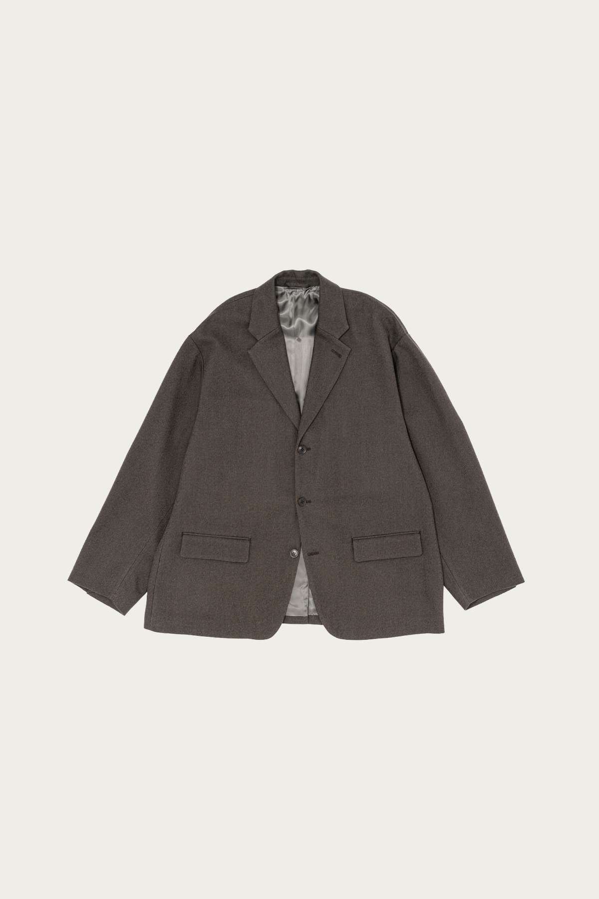 Yoko Sakamoto - Suit Jacket - Charcoal Gray - Canoe Club