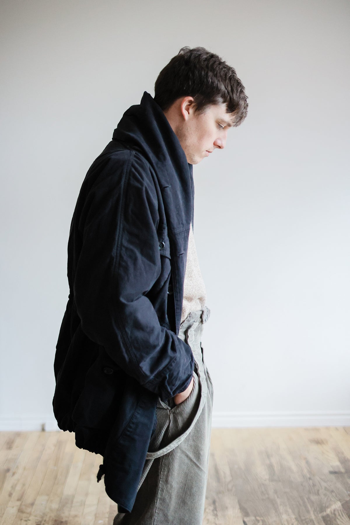 Kapital - Katsuragi Cotton RING Coat - Black - Canoe Club