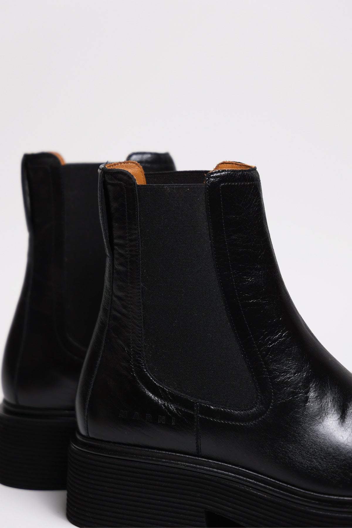 Marni - Chelsea Boot - Shiny Black - Canoe Club