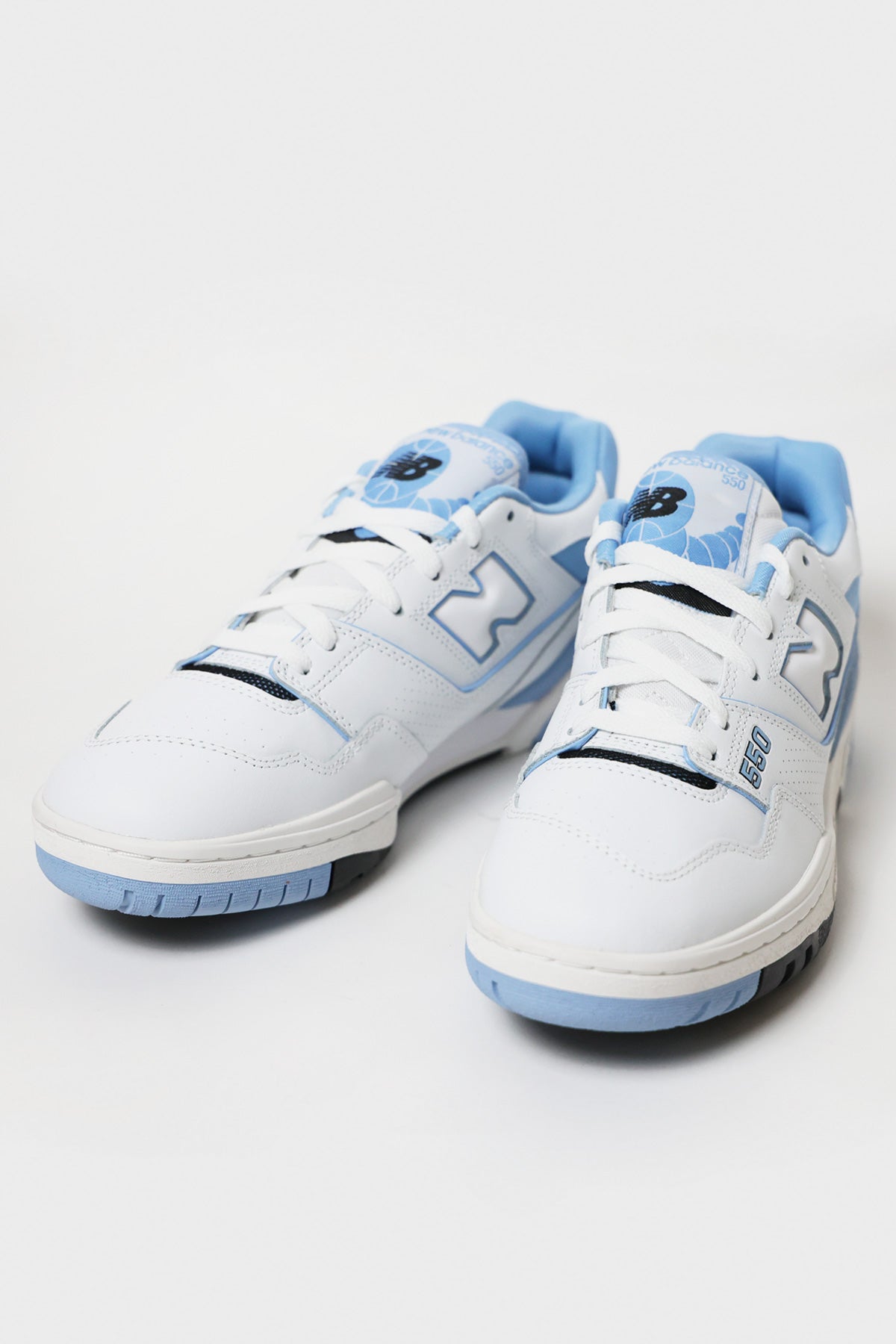 New Balance - BB550 - White/Carolina Blue - Canoe Club