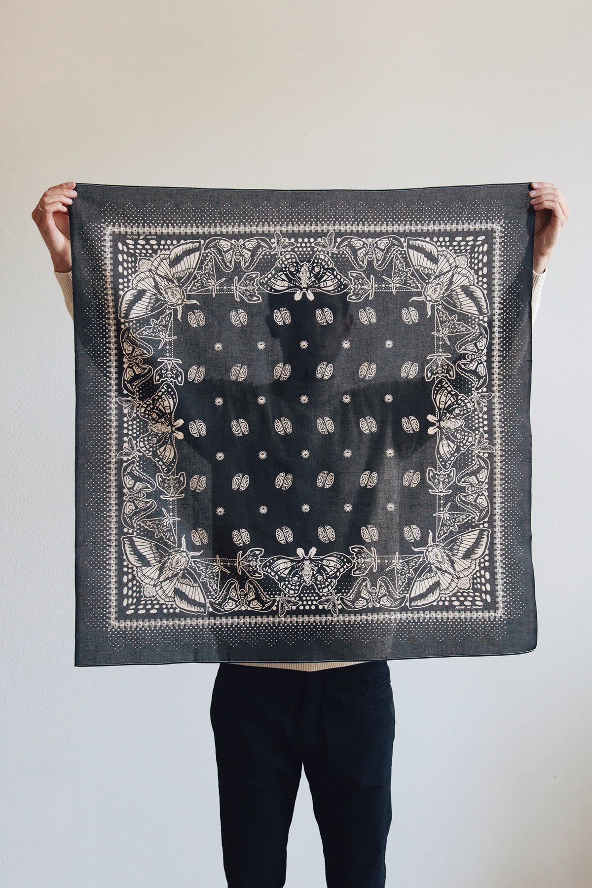 One Ear Brand - "Nighthings" Bandana - Olive Black - Canoe Club