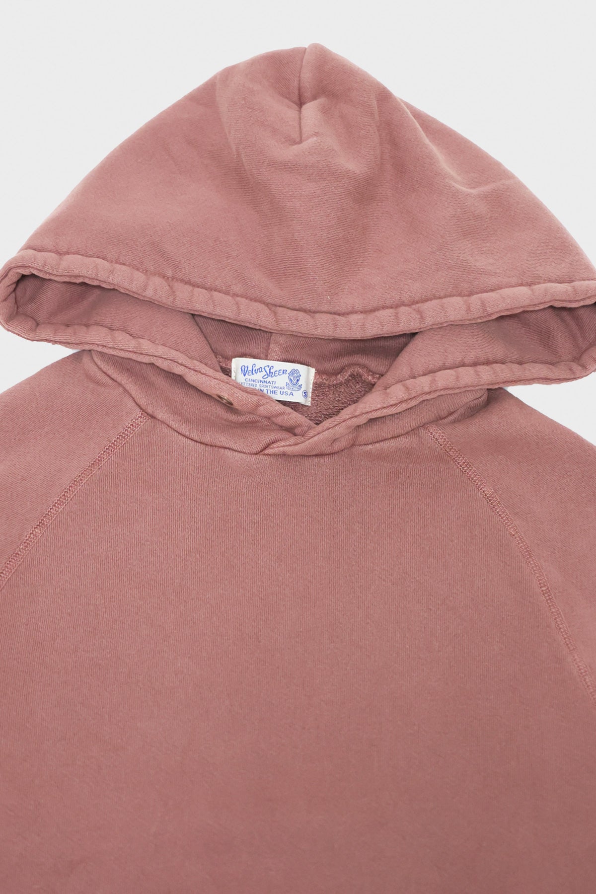 Velva Sheen - 8oz Pigment Freedom Pullover Hoodie - Cocoa Brown - Canoe Club