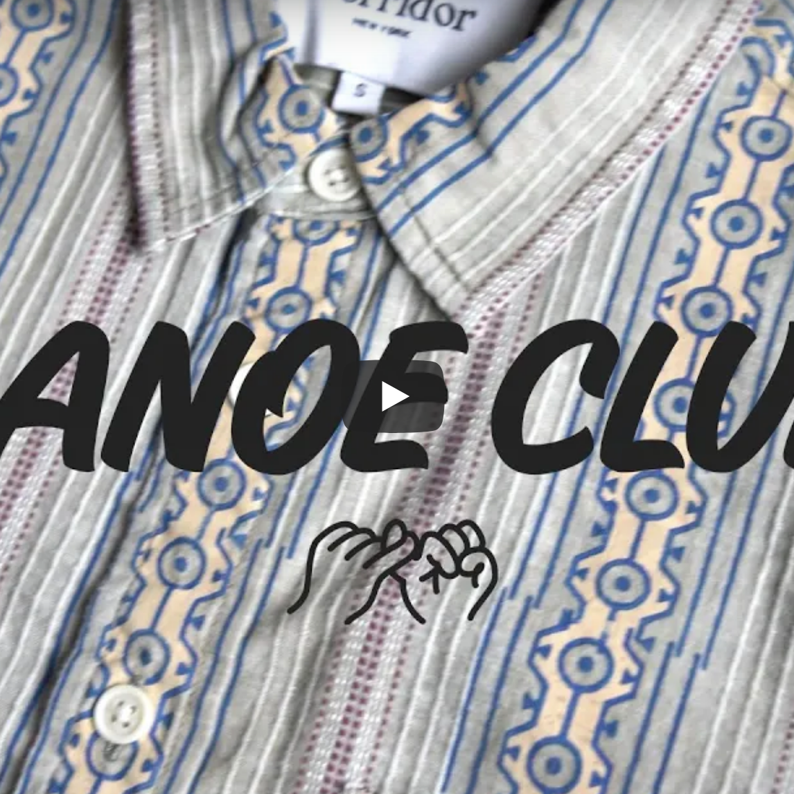 video review of the corridor nyc handblock dobby shirt