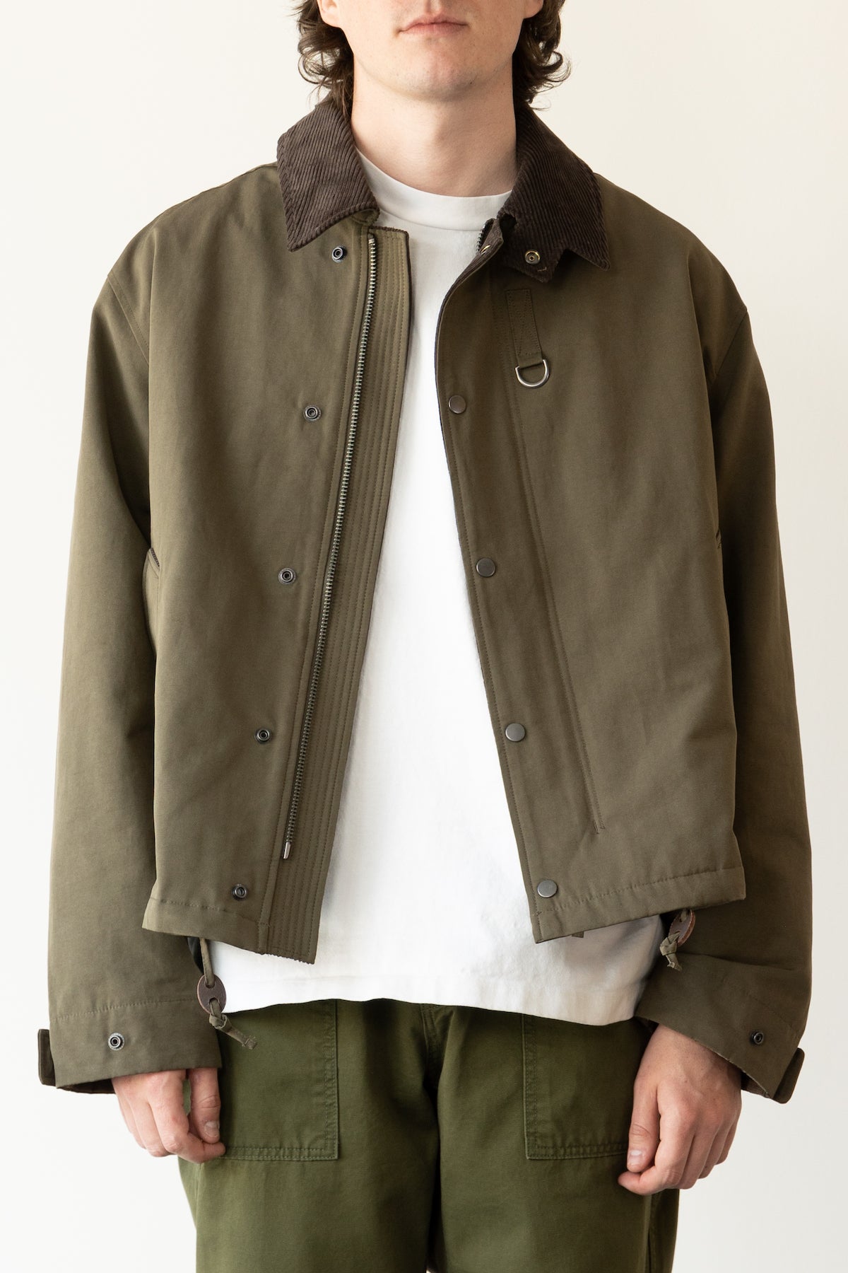 FrizmWORKS - Heritage Hunting Jacket - Olive - Canoe Club