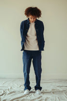 orSlow - orSlow x Canoe Club Regular Fit Fatigue Pants - French Blue Herringbone Twill - Canoe Club