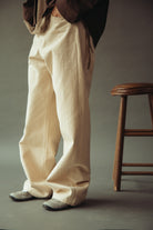 Aviva Jifei Xue - 5 Pocket Pant - Natural Mix - Canoe Club