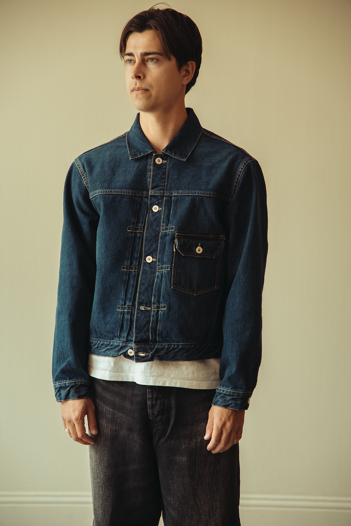 Herill - HONAI Suvindenim Jacket - Vintage Worn - Canoe Club