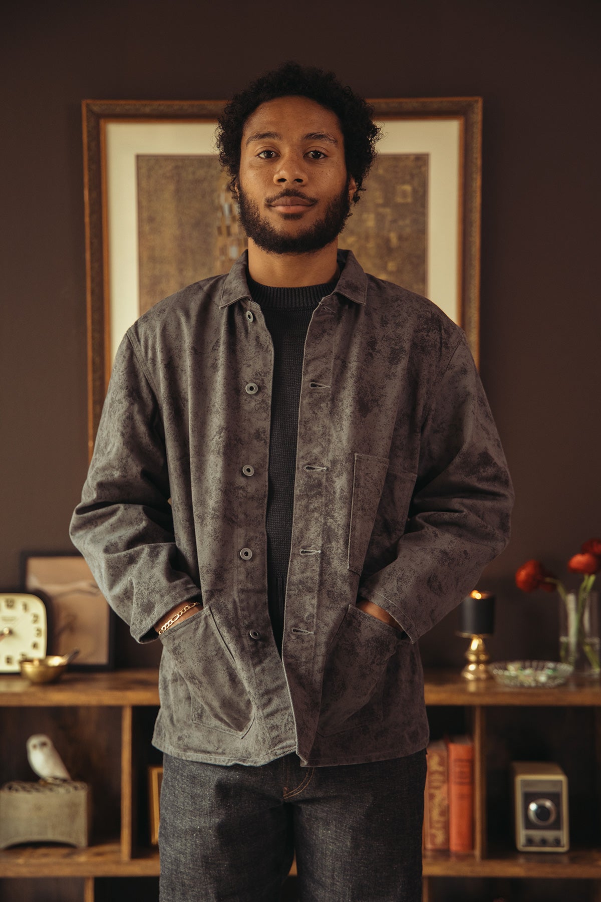 Taiga Takahashi - Lot. 314 Coverall Jacket C.1940's - Charcoal - Canoe Club