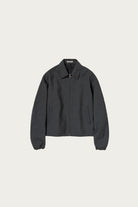 Auralee - Bonded Tropical Wool Zip Blouson - Top Charcoal - Canoe Club