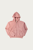 Auralee - High-Twist Compact Sweat Zip Parka - Top Pink - Canoe Club
