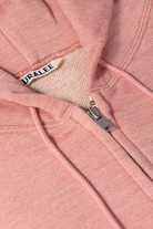 Auralee - High-Twist Compact Sweat Zip Parka - Top Pink - Canoe Club