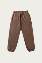 Auralee - Smooth Soft Sweat Pants - Dark Brown - Canoe Club