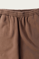Auralee - Smooth Soft Sweat Pants - Dark Brown - Canoe Club