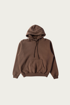 Auralee - Smooth Soft Sweat P/O Parka - Dark Brown - Canoe Club