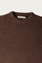 Aviva Jifei Xue - Contrast Crewneck - Brown Mix - Canoe Club
