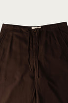 Aviva Jifei Xue - Drawstring Pant - Chocolate - Canoe Club