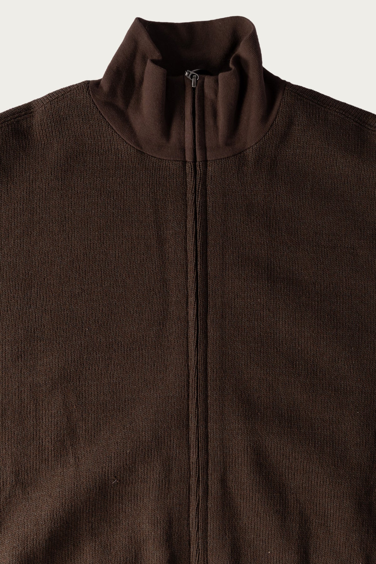 Aviva Jifei Xue - Drivers Knit Blouson - Deep Brown - Canoe Club