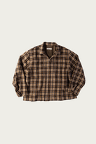 Aviva Jifei Xue - Boxy Shirt - Brown Citrus - Canoe Club