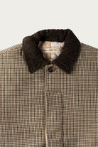 Aviva Jifei Xue - Contrast Sports Jacket - Natural/Carob Wool Pinwheel - Canoe Club