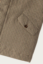 Aviva Jifei Xue - Contrast Sports Jacket - Natural/Carob Wool Pinwheel - Canoe Club
