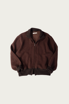 Aviva Jifei Xue - Drivers Knit Blouson - Brown Mix - Canoe Club