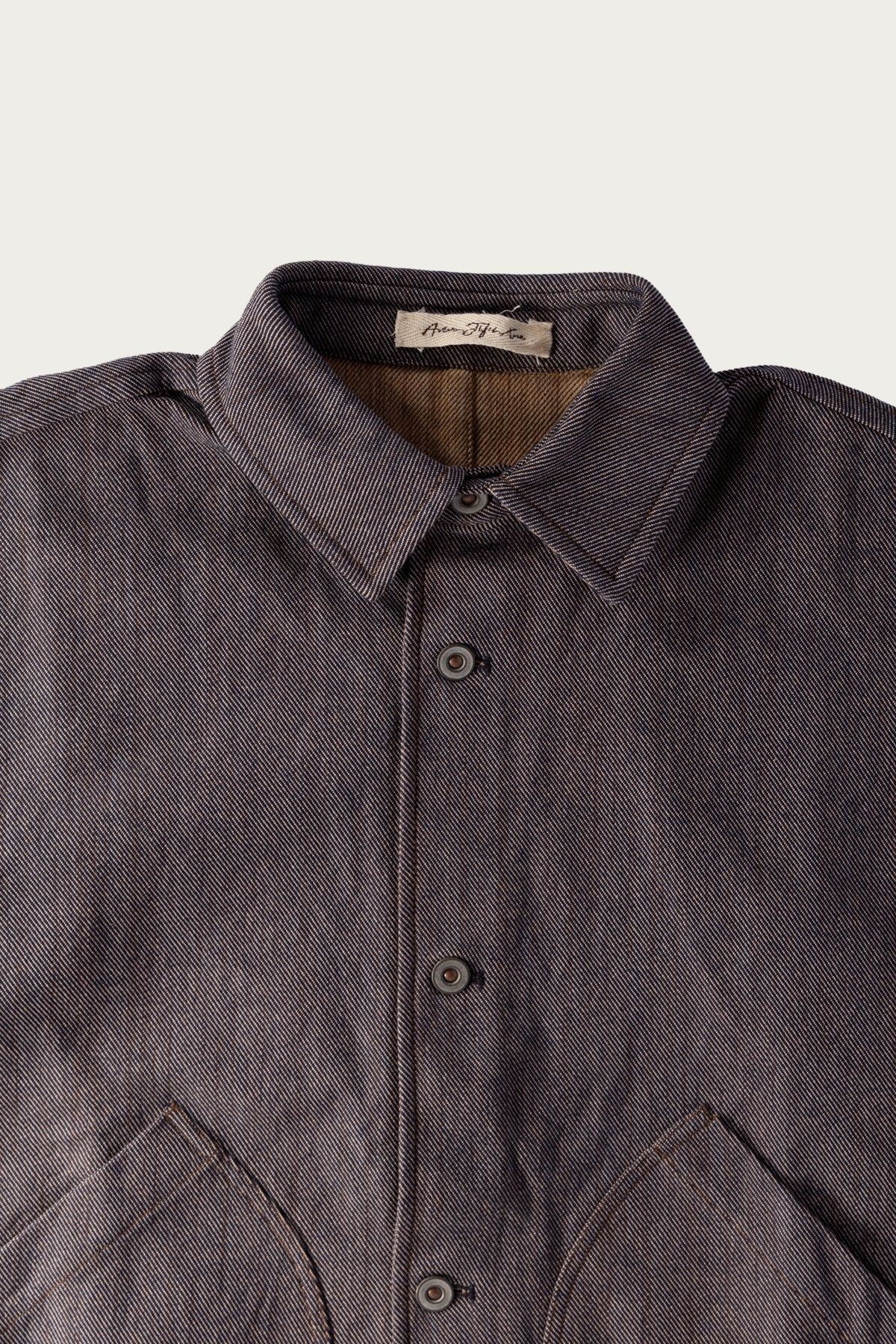 Aviva Jifei Xue - Mine Jacket - Persimmon Black Denim - Canoe Club