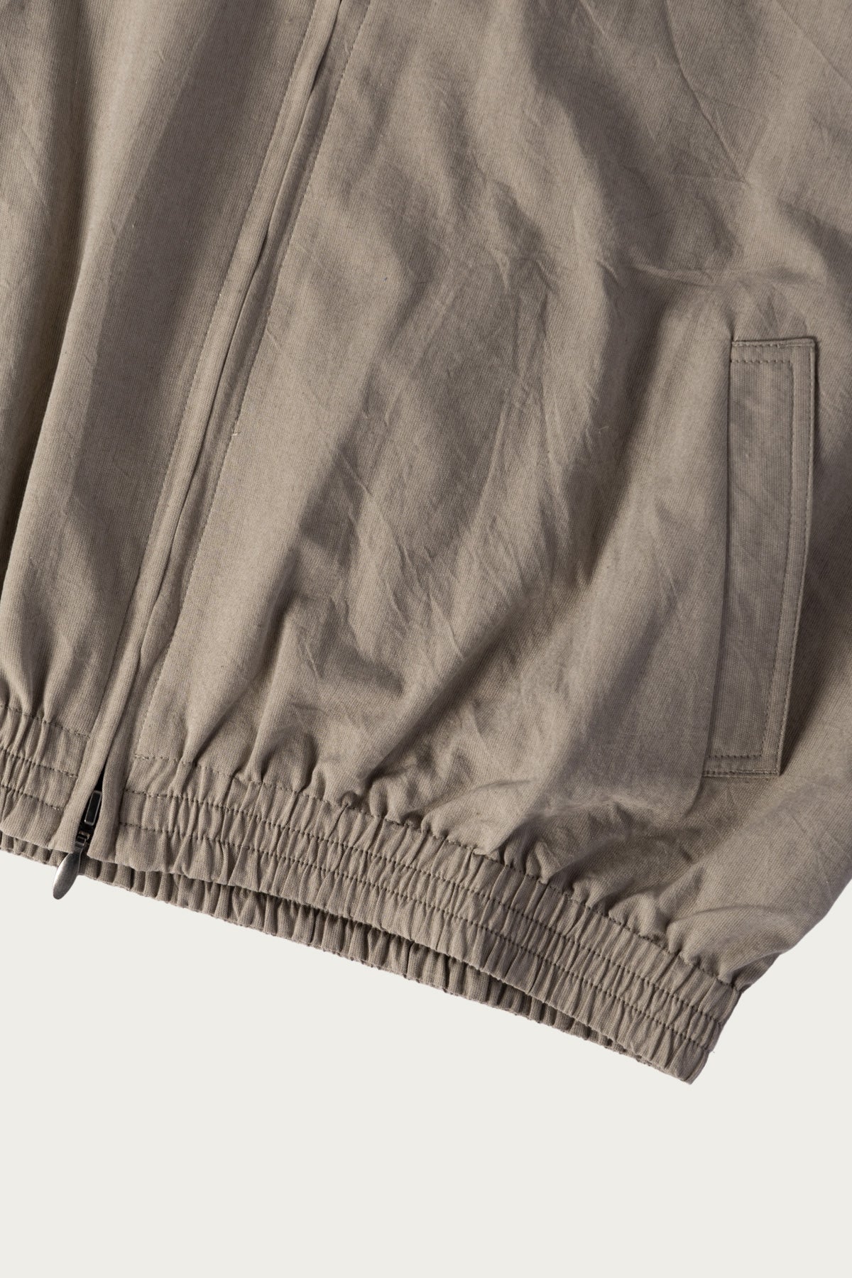 Aviva Jifei Xue - Track Blouson - Warm Grey - Canoe Club