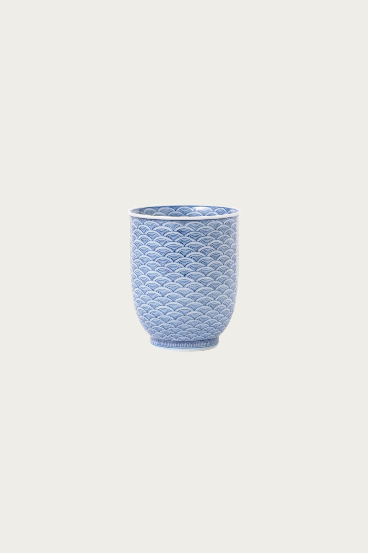 Beams Japan - Mikawachi Ware Seigaiha Pattern Sushi Cup - Canoe Club
