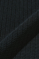 Beams Plus - Knit Polo "WASHI" 2 Tone - Navy - Canoe Club