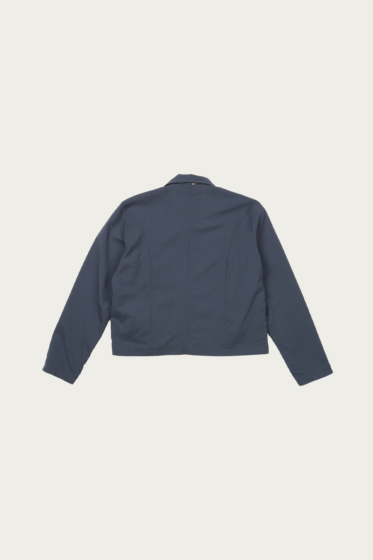 Camiel Fortgens - Fitted Zip Jacket - Petrol Light Wool - Canoe Club