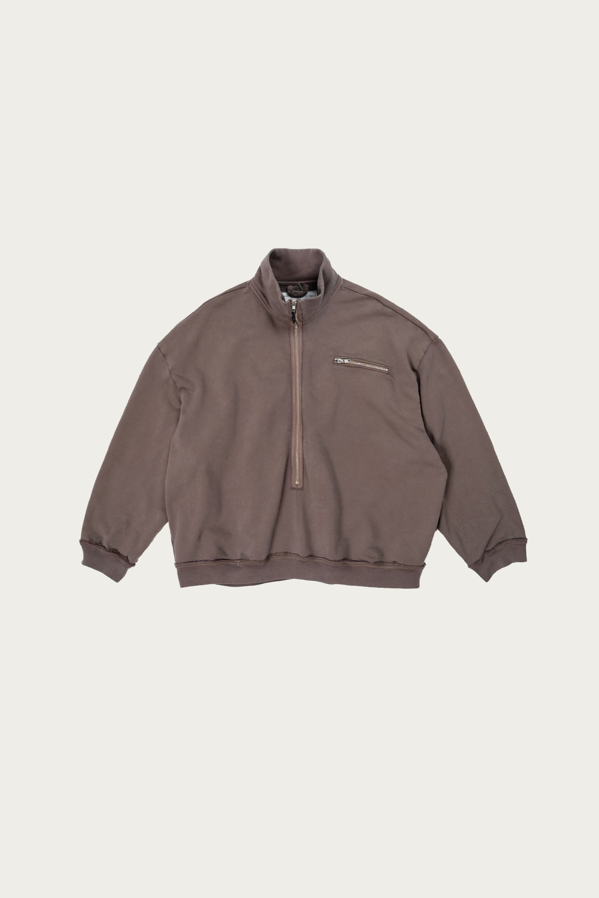 Camiel Fortgens - Half-Zip Sweat - Vintage Brown - Canoe Club