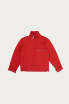 Camiel Fortgens - Zip Up Knit - Red Heavy Rib Knit - Canoe Club