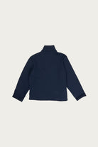 Camiel Fortgens - Zip Up Knit - Navy Heavy Rib Knit - Canoe Club