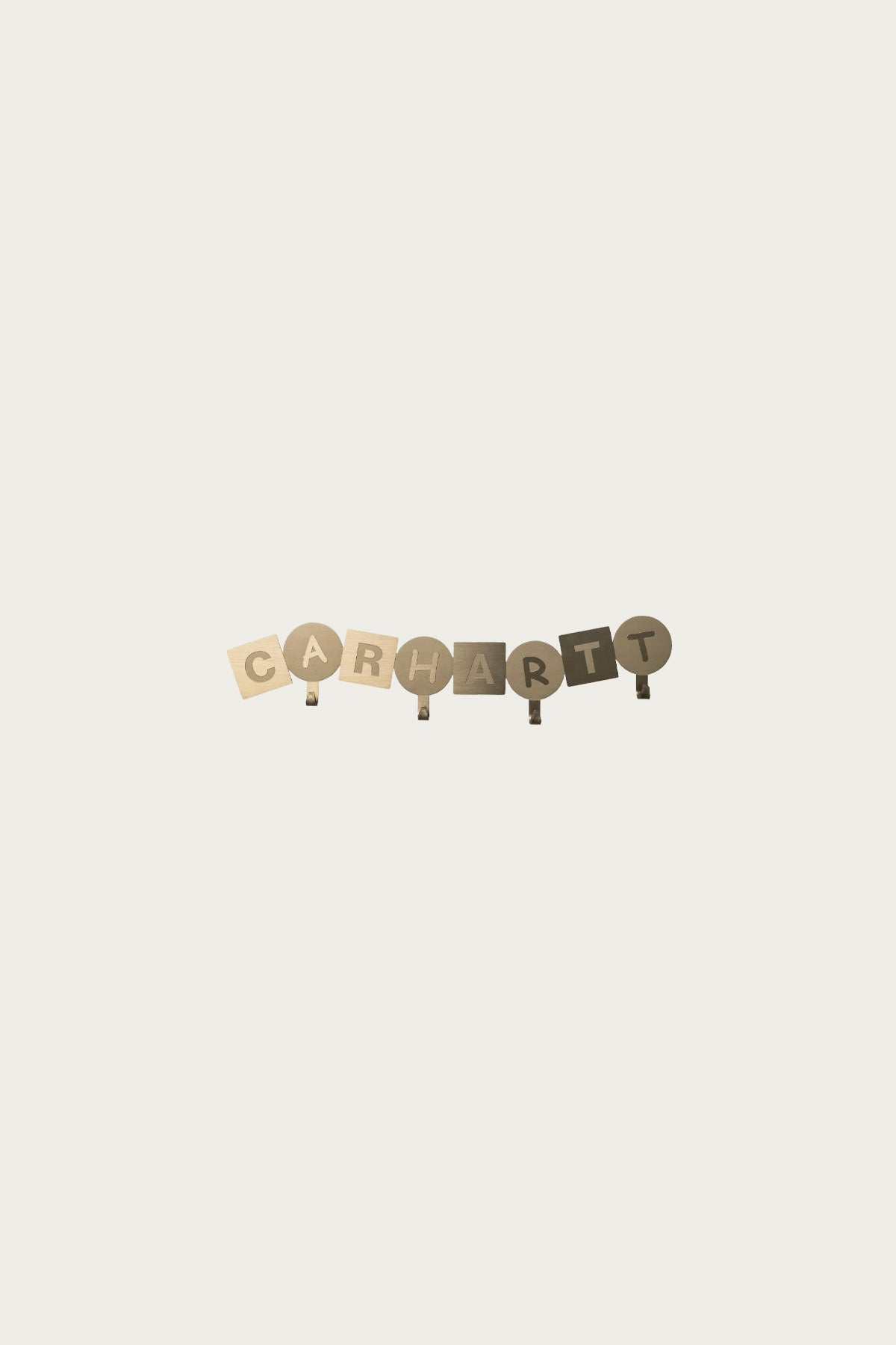Carhartt Work In Progress - ABC Wall Coat Hanger - Gold - Canoe Club