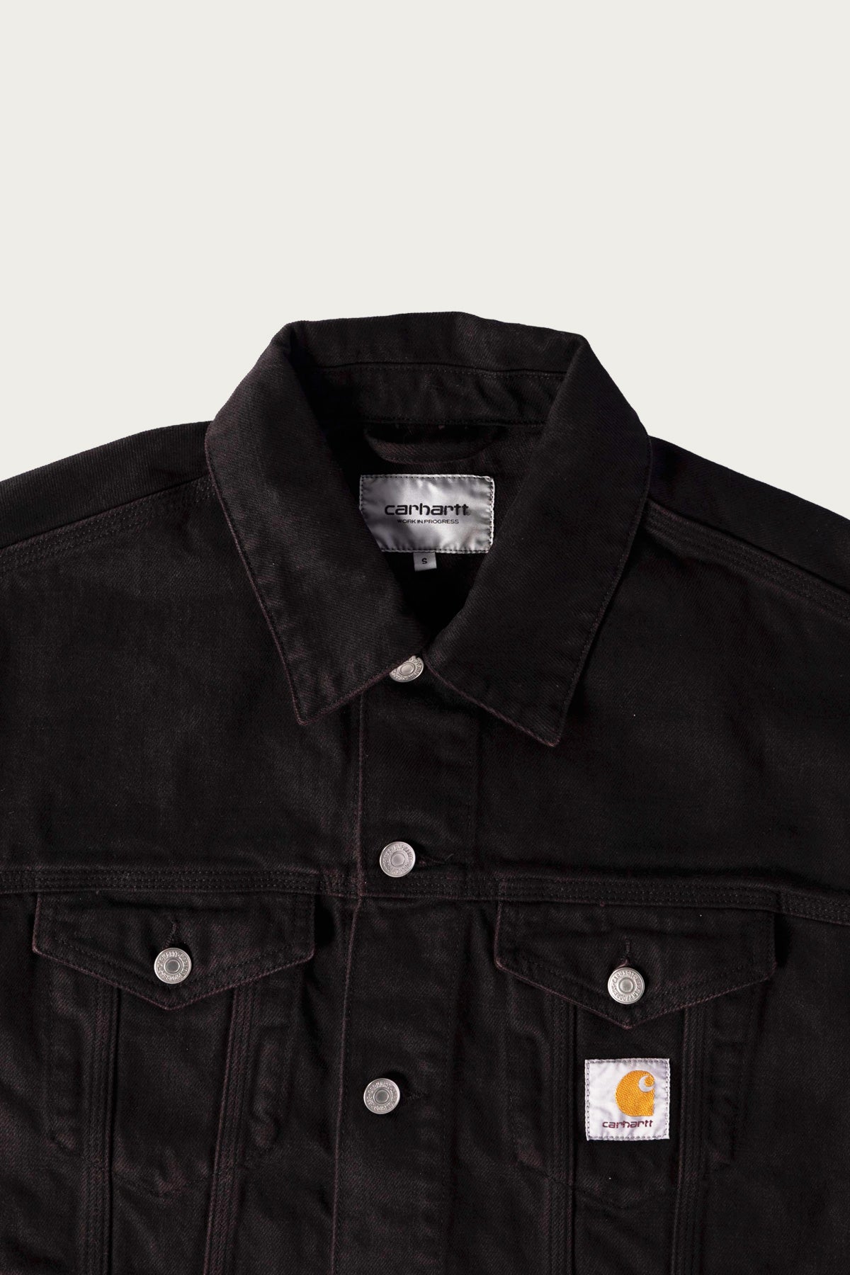 Carhartt Work In Progress - Everson Trucker Jacket - Everson Print/Black Palisander Garment Dye - Canoe Club