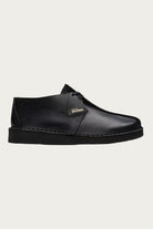 Clarks - Desert Trek - Black Smooth Leather - Canoe Club