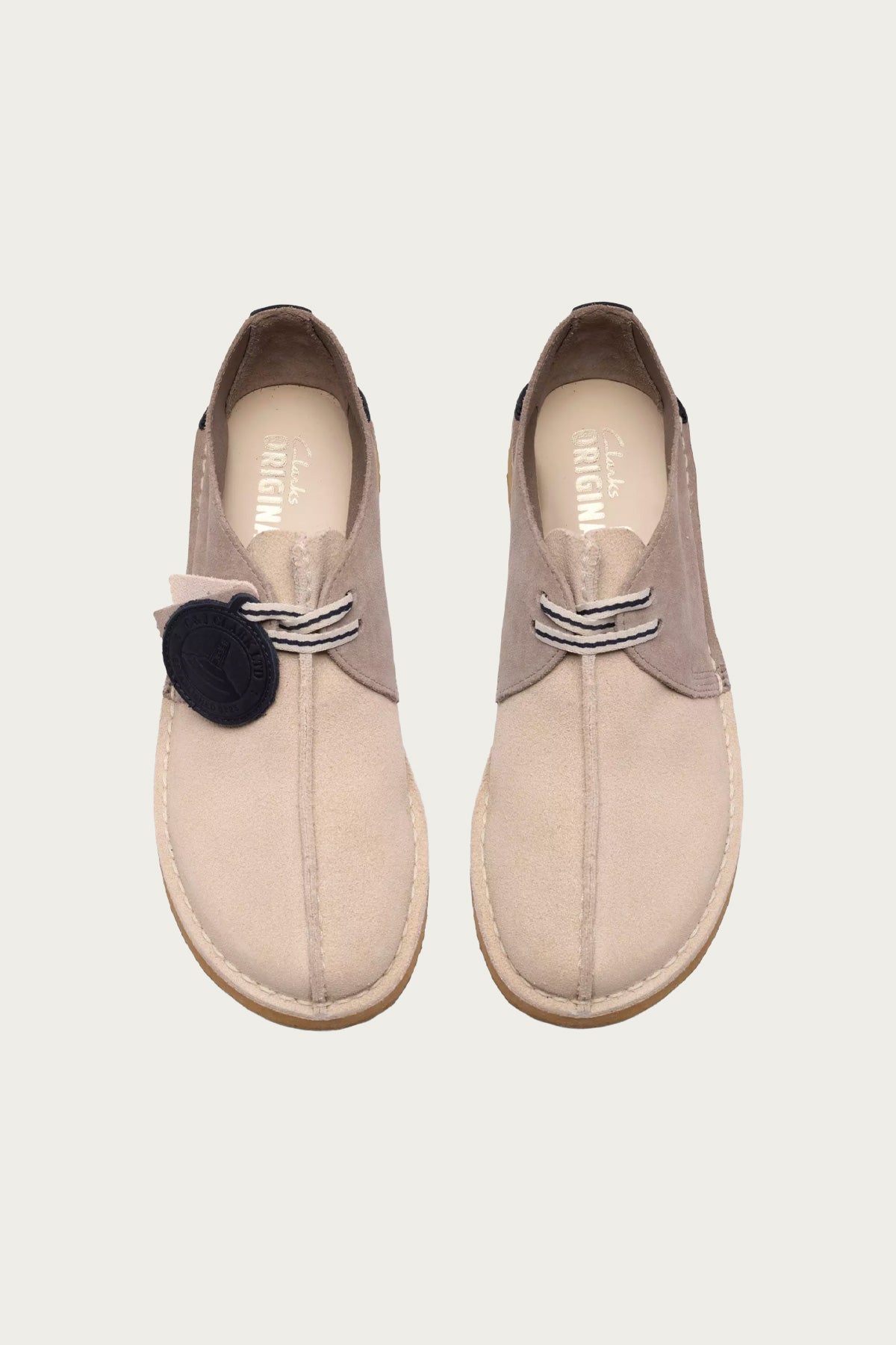 Clarks - Desert Trek - Grey Combi - Canoe Club