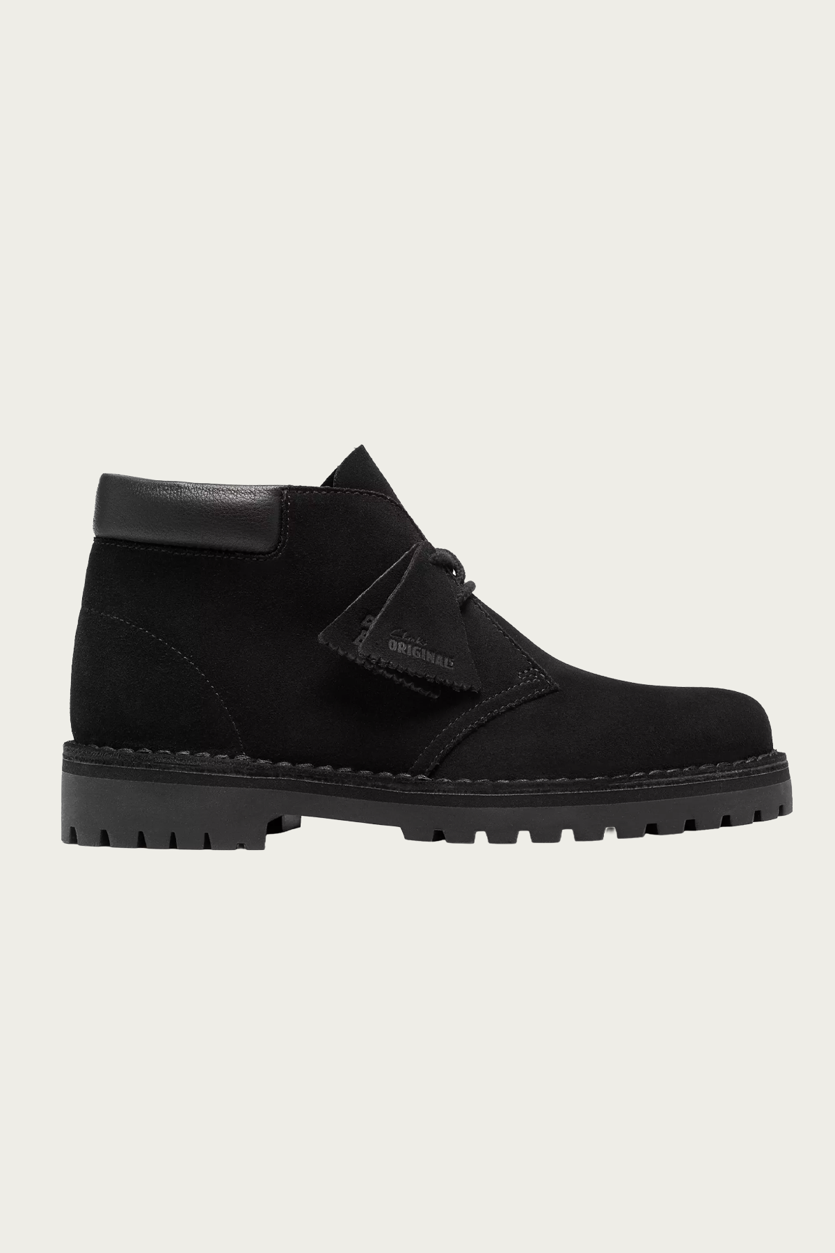 Clarks - Desert Rock 2456 - Black Suede - Canoe Club