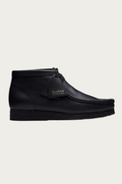 Clarks - Wallabee Boot - Black Leather - Canoe Club