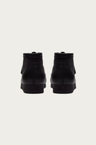 Clarks - Wallabee Boot - Black Leather - Canoe Club