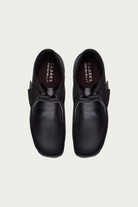 Clarks - Wallabee Boot - Black Leather - Canoe Club