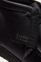 Clarks - Wallabee Boot - Black Leather - Canoe Club