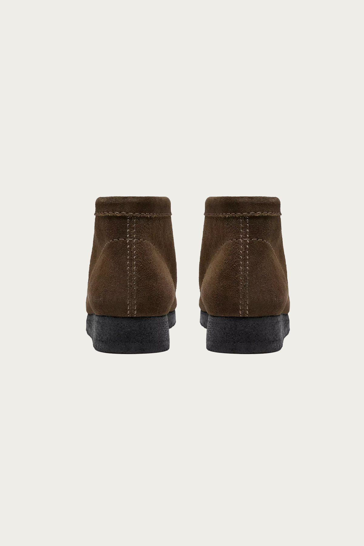 Clarks - Wallabee Boot - Dark Olive Suede - Canoe Club