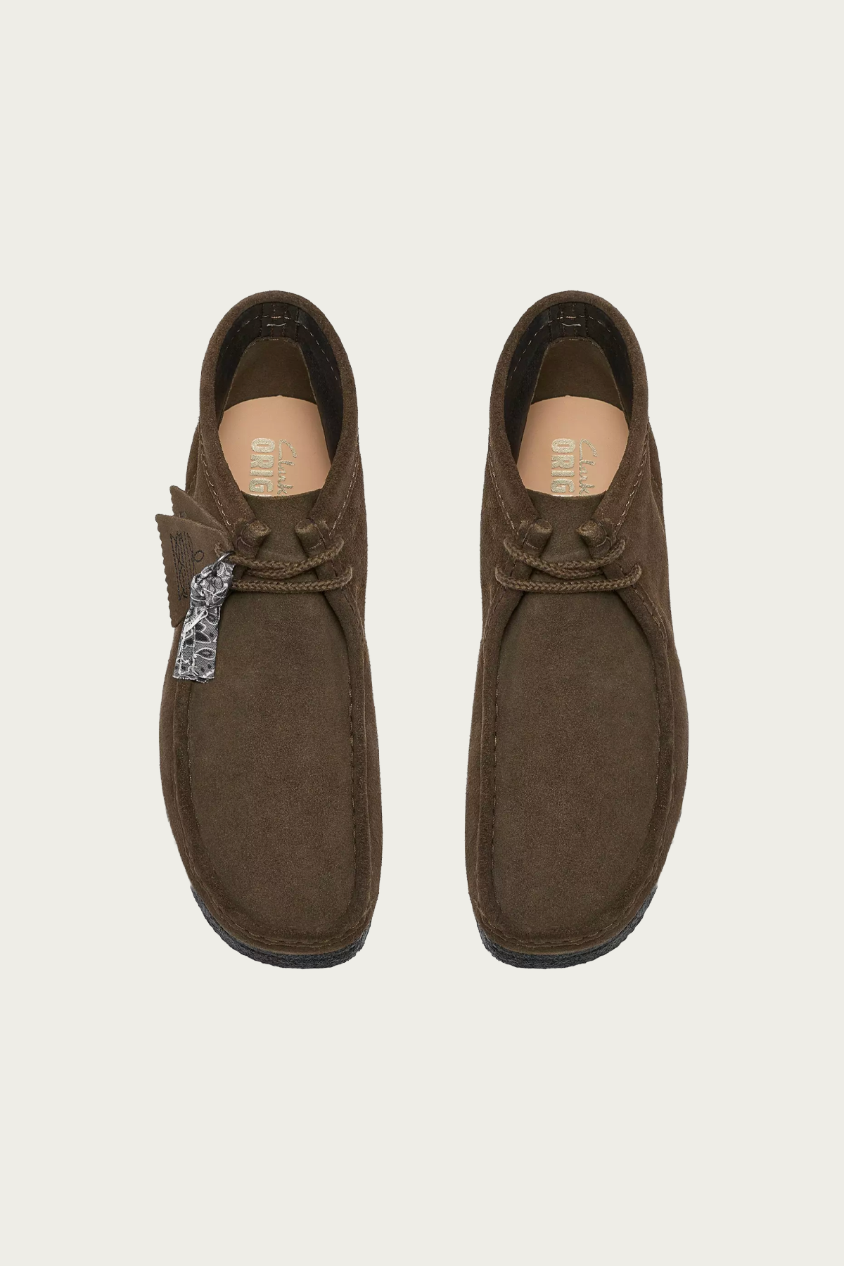 Clarks - Wallabee Boot - Dark Olive Suede - Canoe Club