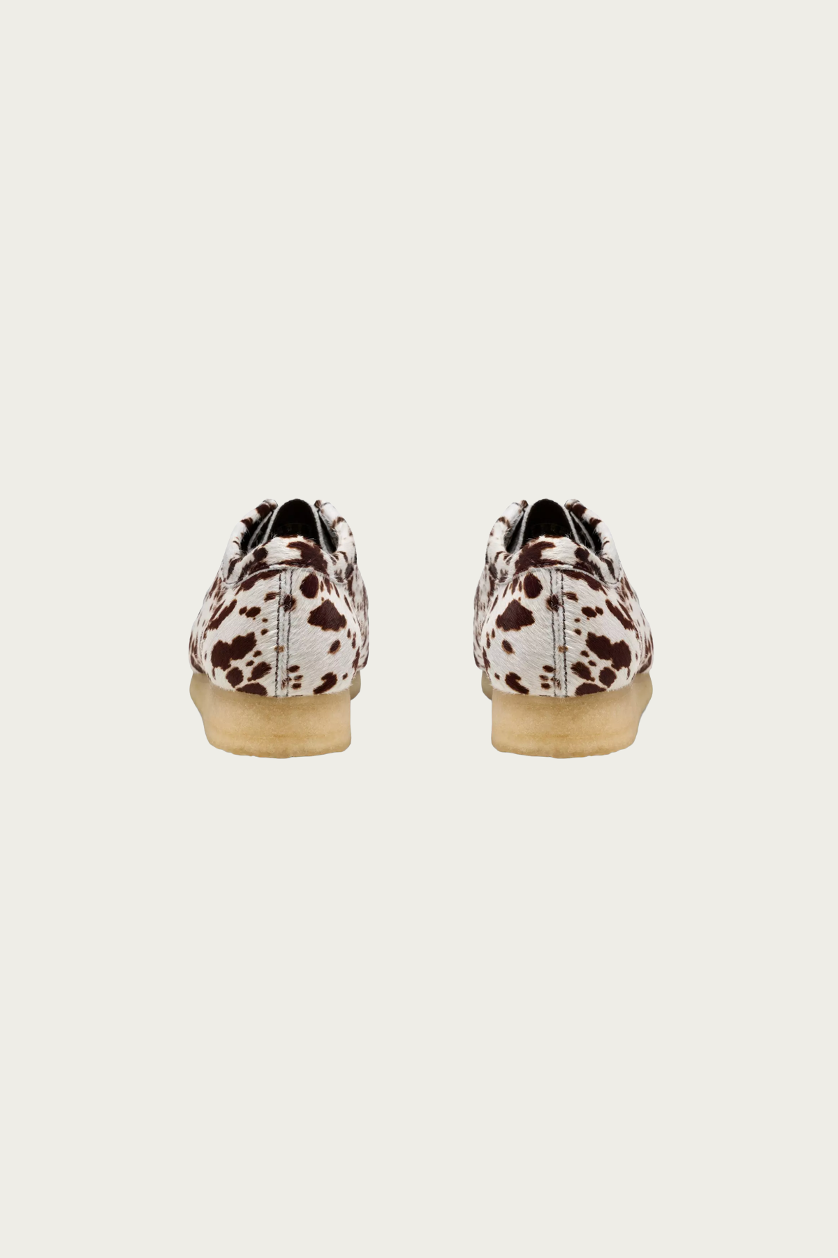 Clarks - Wallabee - Brown Cow Print - Canoe Club